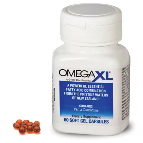 Omega XL by Great Healthworks Dietary Supplement 